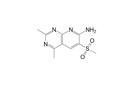 Pyrido[2,3-d]pyrimidin-7-amine, 2,4-dimethyl-6-(methylsulfonyl)-