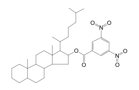 Coprostan-16.beta.-ol 3,5-dinitrobenzoate