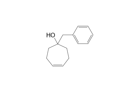1-Benzylcyclohept-4-en-1-ol