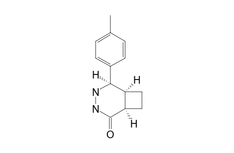 6-(PARA-TOLYL)-CIS-4,5-CYCLOBUTA-1,4,5,6-TETRAHYDROPYRIDAZIN-3(2H)-ONE