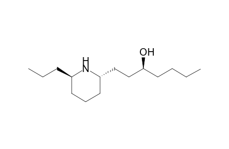 (3S)-1-[(2S,6R)-6-propyl-2-piperidinyl]-3-heptanol