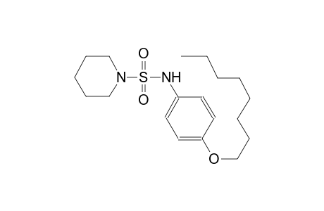 N-[4-(octyloxy)phenyl]-1-piperidinesulfonamide