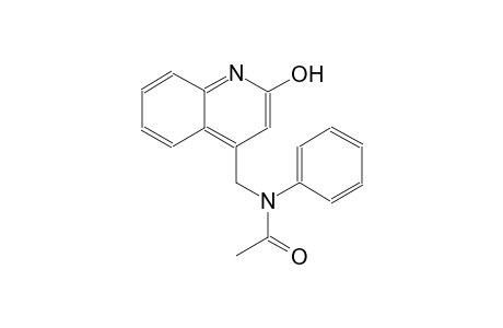 N-[(2-hydroxy-4-quinolinyl)methyl]-N-phenylacetamide