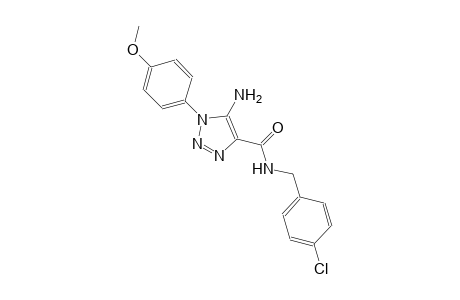 1H-1,2,3-triazole-4-carboxamide, 5-amino-N-[(4-chlorophenyl)methyl]-1-(4-methoxyphenyl)-