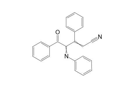 5-Oxo-3,5-diphenyl-4-(phenylimino)pent-2-enenitrile