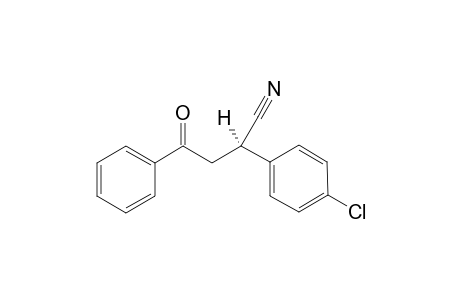 (R)-2-(4-chlorophenyl)-4-oxo-4-phenylbutanenitrile