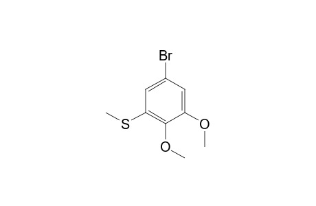 5-Bromo-2,3-dimethoxy-thioanisole