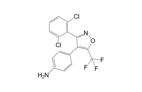 3-(2,6-Dichlorophenyl)-4-(4-aminophenyl)-5-(trifluoromethyl)isoxazole