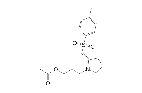 3-{2'-[(p-Methylphenylsulfonyl)methylene]-pyrrolidin-1'-yl}propyl Acetate
