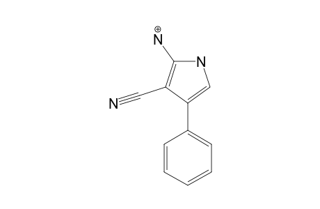 2-AMINO-3-CYANO-4-PHENYL-PYRROLE;PROTONATED