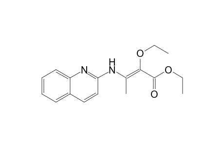 Ethyl (Z)-2-ethoxy-3-(quinolin-2-ylamino)but-2-enoate
