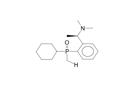 (-)(RS)METHYL(CYCLOHEXYL)[2-(S)-(1-DIMETHYLAMINOETHYL)PHENYL)PHOSPHINEOXIDE