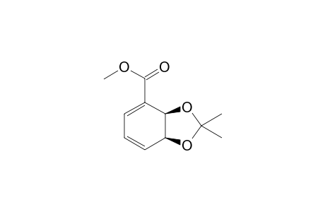 (+)-Methyl (3aR,7aS)-2,2-dimethyl-3a,7a-dihydrobenzo[d][1,3]-dioxole-4-carboxylate