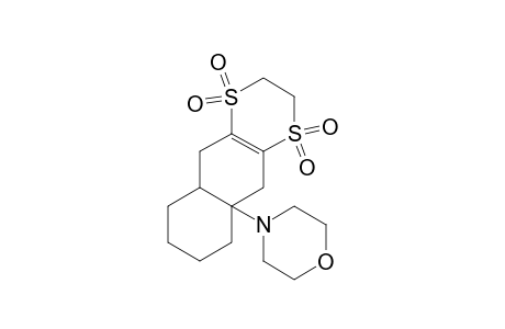 2,3-(ethylenedisulfonyl)-1,4,4a,5,6,7,8,8a-octahydro-4a-morpholinonaphthalene