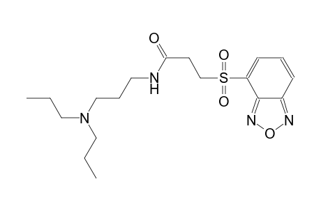 propanamide, 3-(2,1,3-benzoxadiazol-4-ylsulfonyl)-N-[3-(dipropylamino)propyl]-
