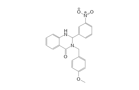 4(1H)-quinazolinone, 2,3-dihydro-3-[(4-methoxyphenyl)methyl]-2-(3-nitrophenyl)-
