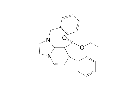 1-Benzyl-8-ethoxycarbonyl-7-phenyl-1,2,3,7-tetrahydroimidazo[1,2-a]pyridine