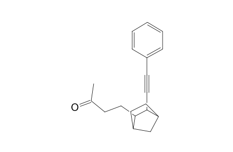 4-[3-(Phenylethynyl)bicyclo[2.2.1]hept-2-yl]butan-2-one