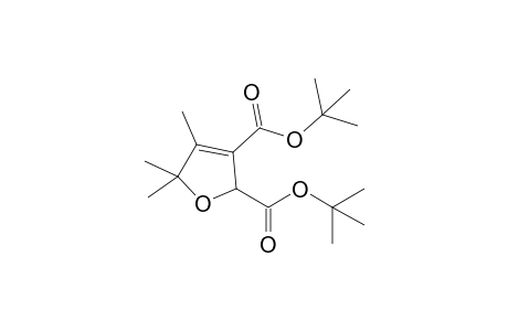 4,5,5-trimethyl-2H-furan-2,3-dicarboxylic acid ditert-butyl ester