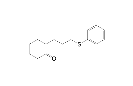 2-(3-(Phenylthio)propyl)cyclohexanone