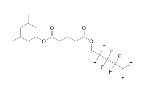 Glutaric acid, 3,5-dimethylcyclohexyl 2,2,3,3,4,4,5,5-octafluoropentyl ester