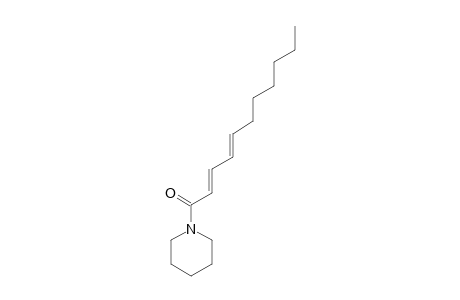 (2E,4Z)-1-(1-Oxo-2,4-undecadienyl)-piperidin