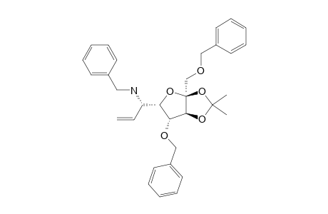 (6S)-1,4-DI-O-BENZYL-6-BENZYLAMINO-6-DEOXY-6-C-ETHENYL-2,3-O-ISOPROPYLIDENE-ALPHA-L-SORBOFURANOSIDE