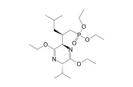 (2R,5S,1'R)-3,6-DIETHOXY-2-[2-(DIETHOXYPHOSPHORYL)-1-(ISOBUTYL)-ETHYL]-2,5-DIHYDRO-5-ISOPROPYLPYRAZINE
