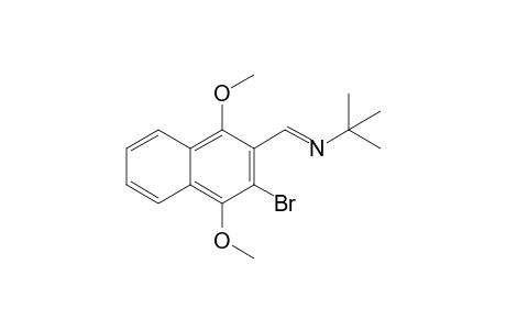 N-[(3-bromo-1,4-dimethoxynaphthalen-2-yl)methylene]-2-methyl-propan-2-amine