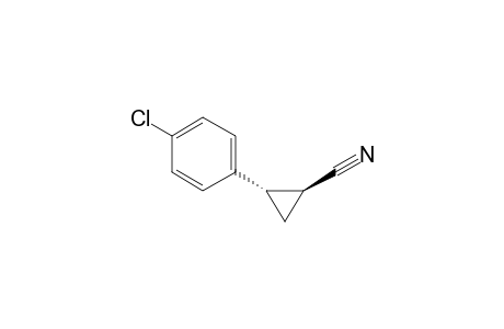 (+)-(1S,2S)-2-(4-Chlorophenyl)cyclopropanecarbonitrile