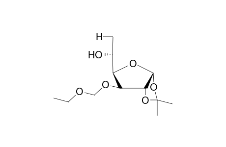 1,2-O-Isopropylidene-6-deoxy-3-O-ethoxymethyl-.alpha.,D-glucofuranose