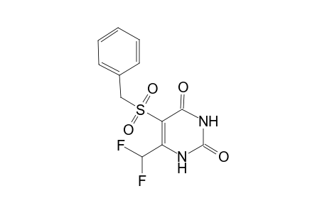 6-Difluoromethyl-5-phenylmethanesulfonyl-1H-pyrimidine-2,4-dione