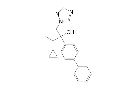 2-(Biphenyl-4-yl)-3-cyclopropyl-1-(1H-1,2,4-triazol-1-yl)butan-2-ol