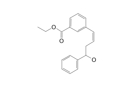 ETHYL-3-[(Z)-4-HYDROXY-4-PHENYL-1-BUTENYL]-BENZOATE