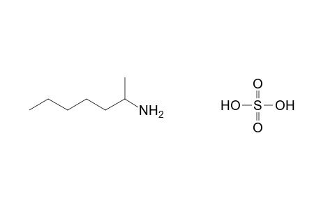 1-methylhexylamine, sulfate(1:1)