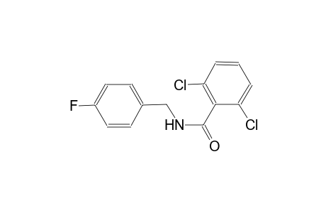 2,6-dichloro-N-(4-fluorobenzyl)benzamide