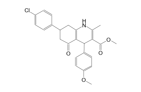 3-quinolinecarboxylic acid, 7-(4-chlorophenyl)-1,4,5,6,7,8-hexahydro-4-(4-methoxyphenyl)-2-methyl-5-oxo-, methyl ester