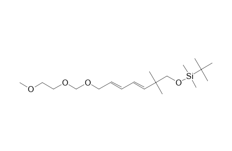 [[(3E,5E)-7-[(2-METHOXYETHOXY)-METHOXY]-2,2-DIMETHYL-3,5-HEPTADIENYL]-OXY]-(TERT.-BUTYLDIMETHYL)-SILANE