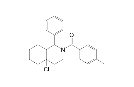 (4a-chloranyl-1-phenyl-1,3,4,5,6,7,8,8a-octahydroisoquinolin-2-yl)-(4-methylphenyl)methanone