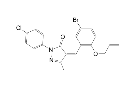 (4Z)-4-[2-(allyloxy)-5-bromobenzylidene]-2-(4-chlorophenyl)-5-methyl-2,4-dihydro-3H-pyrazol-3-one