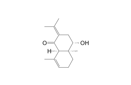 (4S,4aS,8aR)-4-hydroxy-2-isopropylidene-4a,8-dimethyl-4,5,6,8a-tetrahydro-3H-naphthalen-1-one