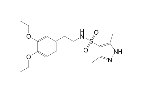 N-[2-(3,4-diethoxyphenyl)ethyl]-3,5-dimethyl-1H-pyrazole-4-sulfonamide