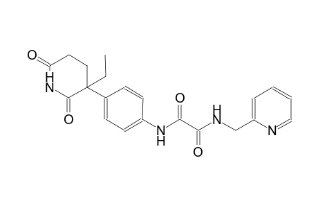 ethanediamide, N~1~-[4-(3-ethyl-2,6-dioxo-3-piperidinyl)phenyl]-N~2~-(2-pyridinylmethyl)-