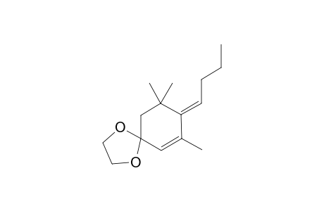 (E)-8-Butylene-7,9,9-trimethyl-1,4-dioxaspiro[4.5]dec-6-ene