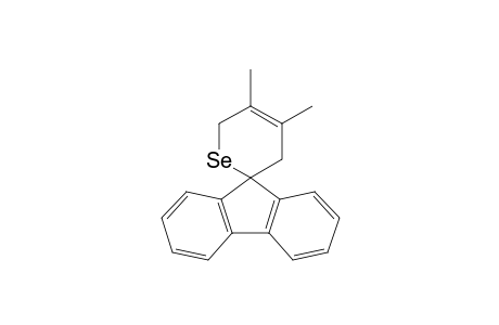 spiro[3,4-Dimethyl-5,6-dihydro-2H-selenin-6,9'9'H-fluorene]