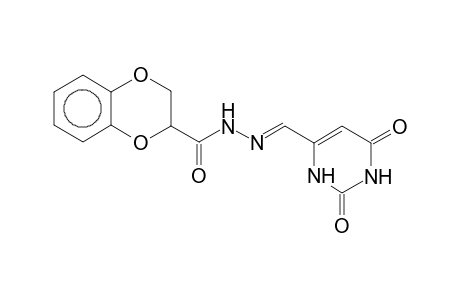 6-(1,4-Benzodioxan-2-ylcarbonylhydrazonomethyl)uracil