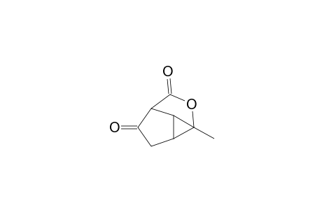 4-Methyl-3-oxatricyclo(3.3.0.0(4,6))octa-2,8-dione