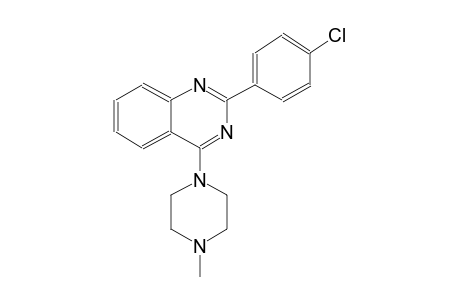 2-(4-chlorophenyl)-4-(4-methylpiperazin-1-yl)-quinazoline