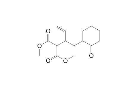 2-[1-(2-oxocyclohexyl)but-3-en-2-yl]propanedioic acid dimethyl ester