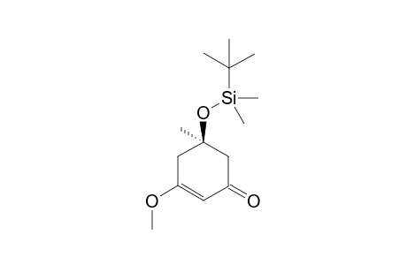 (5R)-5-[tert-butyl(dimethyl)silyl]oxy-3-methoxy-5-methyl-1-cyclohex-2-enone